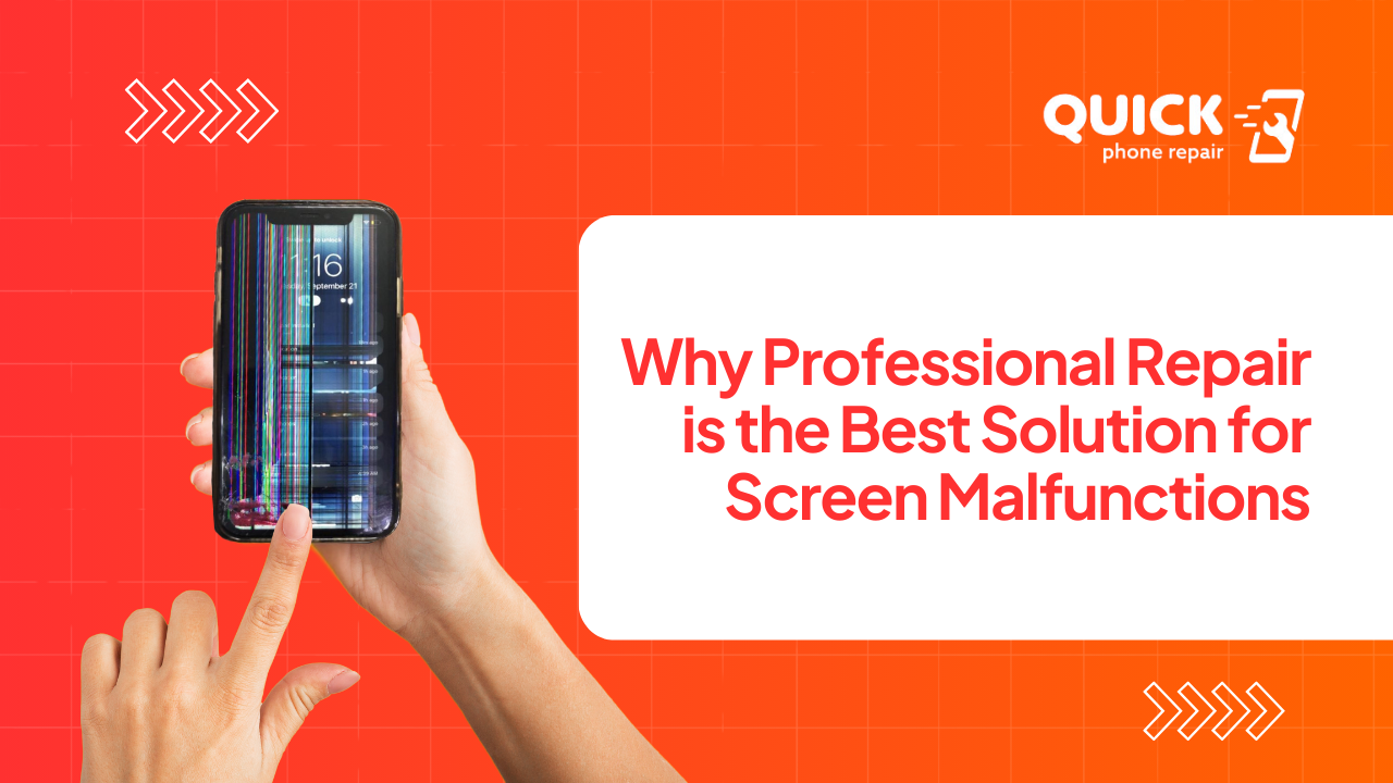 Why Professional Repair is the Best Solution for Screen Malfunctions