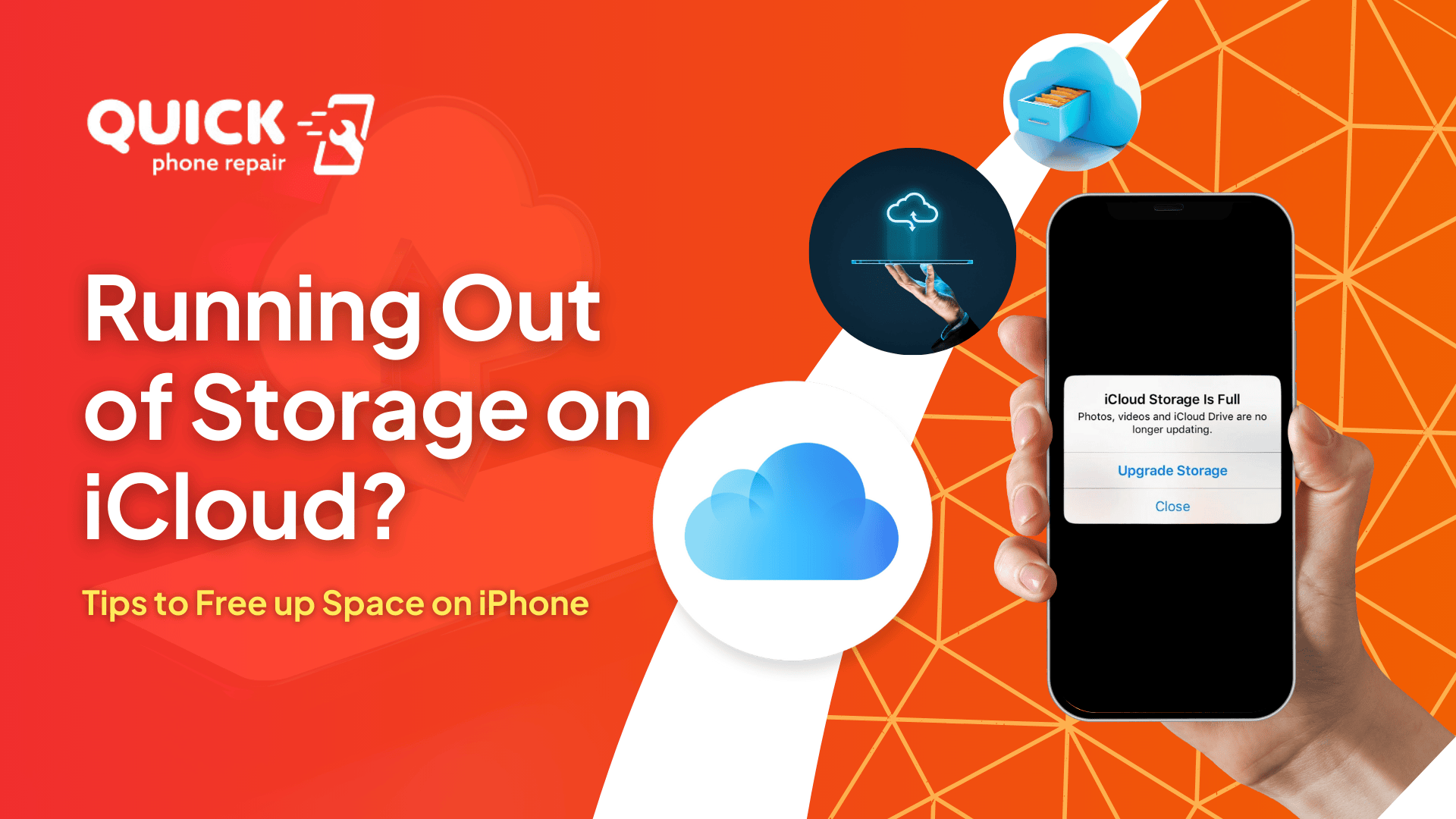 Running Out of Storage on iCloud Tips to Free up Space on iPhone